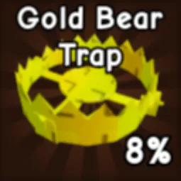 x1 Gold Bear Trap