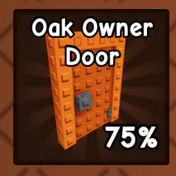 x2 Oak Owner Door