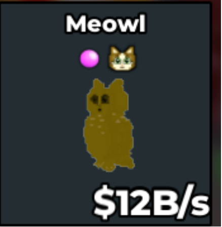 RAINBOW OG MEOWL 12B/S (BUBBLEGUM + OG MEOWL TRAIT) – STEAL A BRAINROT – FAST DELIVERY & TRUSTED #U3QB7X