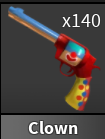 x2 Clown Gun | Murder Mystery 2 ⚡ Fast Delivery ⚡