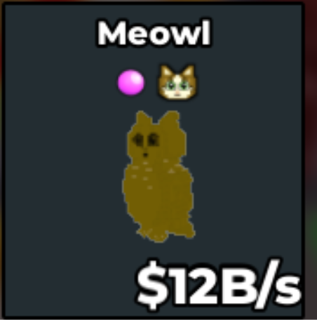 RAINBOW OG MEOWL 12B/S (BUBBLEGUM + OG MEOWL TRAIT) – STEAL A BRAINROT – FAST DELIVERY & TRUSTED #U3QB7X