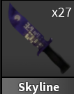 x1 Skyline Knife | Murder Mystery 2 ⚡ Fast Delivery ⚡