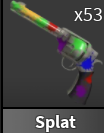 x1 Splat Gun | Murder Mystery 2 ⚡ Fast Delivery ⚡