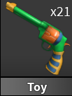 x1 Toy Gun | Murder Mystery 2 ⚡ Fast Delivery ⚡