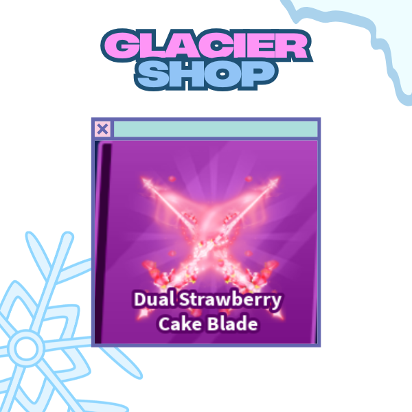 Dual Strawberry Cake Blade ( Limited )