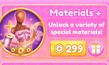 Dress to impress - Materials+【299R】