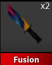 x1 Fusion Knife | Murder Mystery 2 ⚡ Fast Delivery ⚡