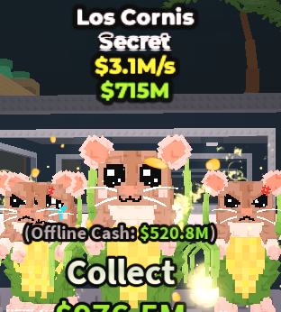 ✨ 3.1M/s ✨ Los Cornis Secret | Steal A Brainrot ⚡ FAST DELIVERY ⚡