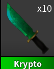 x1 Krypto Knife | Murder Mystery 2 ⚡ Fast Delivery ⚡