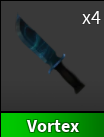 x1 Vortex Knife | Murder Mystery 2 ⚡ Fast Delivery ⚡