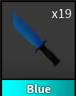 x1 Blue Knife | Murder Mystery 2 ⚡ Fast Delivery ⚡