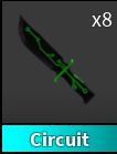 x1 Circuit Knife | Murder Mystery 2 ⚡ Fast Delivery ⚡