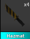 x1 Hazmat Knife | Murder Mystery 2 ⚡ Fast Delivery ⚡