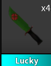 x1 Lucky Knife | Murder Mystery 2 ⚡ Fast Delivery ⚡