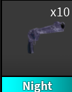x1 Night Gun | Murder Mystery 2 ⚡ Fast Delivery ⚡