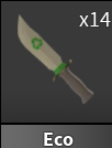 x1 Eco Knife | Murder Mystery 2 ⚡ Fast Delivery ⚡