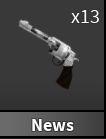 x1 News Gun | Murder Mystery 2 ⚡ Fast Delivery ⚡