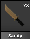 x1 Sandy Knife | Murder Mystery 2 ⚡ Fast Delivery ⚡