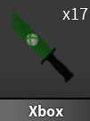 x1 Xbox Knife | Murder Mystery 2 ⚡ Fast Delivery ⚡