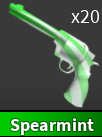 x1 Spearmint Gun | Murder Mystery 2 ⚡ Fast Delivery ⚡