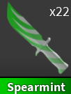x1 Spearmint Knife | Murder Mystery 2 ⚡ Fast Delivery ⚡