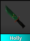x1 Holly Knife | Murder Mystery 2 ⚡ Fast Delivery ⚡