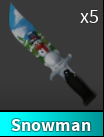 x1 Snowman Knife