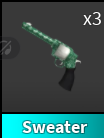 x1 Sweater Gun | Murder Mystery 2 ⚡ Fast Delivery ⚡