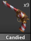 x1 Candied Gun | Murder Mystery 2 ⚡ Fast Delivery ⚡