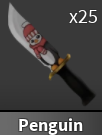 x1 Penguin Knife | Murder Mystery 2 ⚡ Fast Delivery ⚡