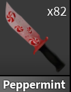 x1 Peppermint Knife | Murder Mystery 2 ⚡ Fast Delivery ⚡
