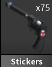 x1 Stickers Gun | Murder Mystery 2 ⚡ Fast Delivery ⚡