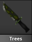 x1 Trees Knife | Murder Mystery 2 ⚡ Fast Delivery ⚡