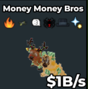 MONEY MONEY BROS 1B/S (6 TRAITS) – STEAL A BRAINROT – FAST DELIVERY & TRUSTED #M6GS0Q