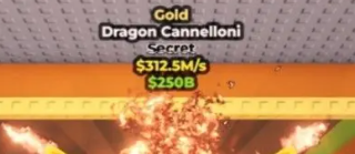 Gold Dragon Cannelloni Brainrot - Steal A Brainrot