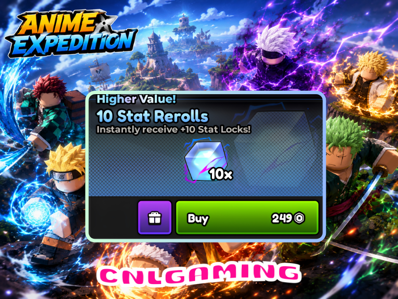 10 Stat Reroll | 249R