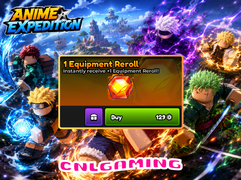 1 Equipment Reroll | 129R