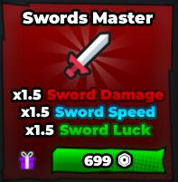 Noob Incremental - Swords Master【699R】