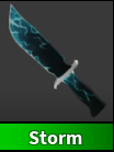 x1 Storm Knife | Murder Mystery 2 ⚡ Fast Delivery ⚡