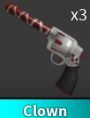 x1 Clown Gun | Murder Mystery 2 ⚡ Fast Delivery ⚡