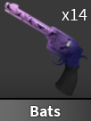 x1 Bats Gun | Murder Mystery 2 ⚡ Fast Delivery ⚡