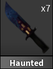 x1 Haunted Knife | Murder Mystery 2 ⚡ Fast Delivery ⚡