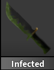 x1 Infected Knife | Murder Mystery 2 ⚡ Fast Delivery ⚡