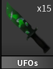 x1 UFOs Knife | Murder Mystery 2 ⚡ Fast Delivery ⚡