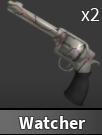 x1 Watcher Gun | Murder Mystery 2 ⚡ Fast Delivery ⚡