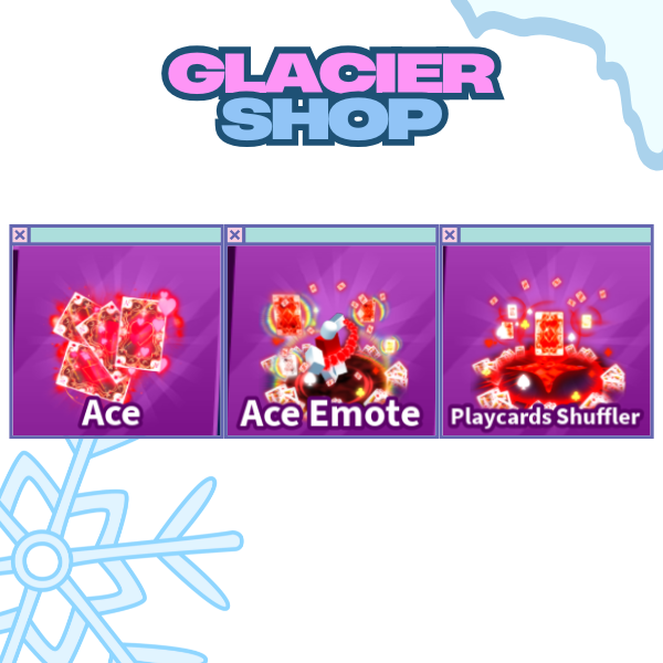 Ace + Explosion + Emote ( Limited Set )