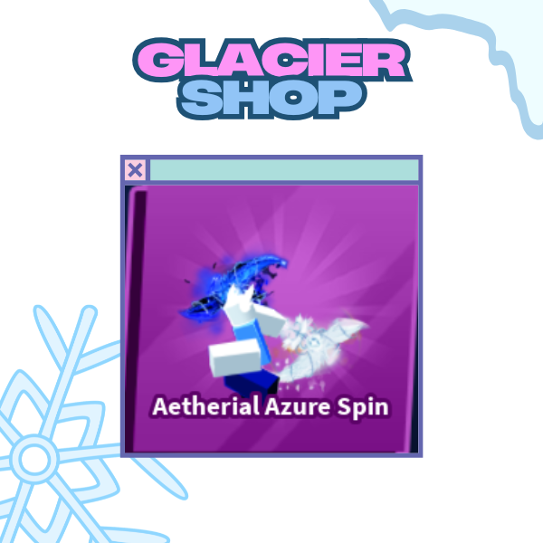 Aetherial Azure Spin Emote ( Limited )