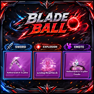 [ Limited Set ] Aetherwatch Scythe + Explosion + Emote | FAST DELIVERY✅