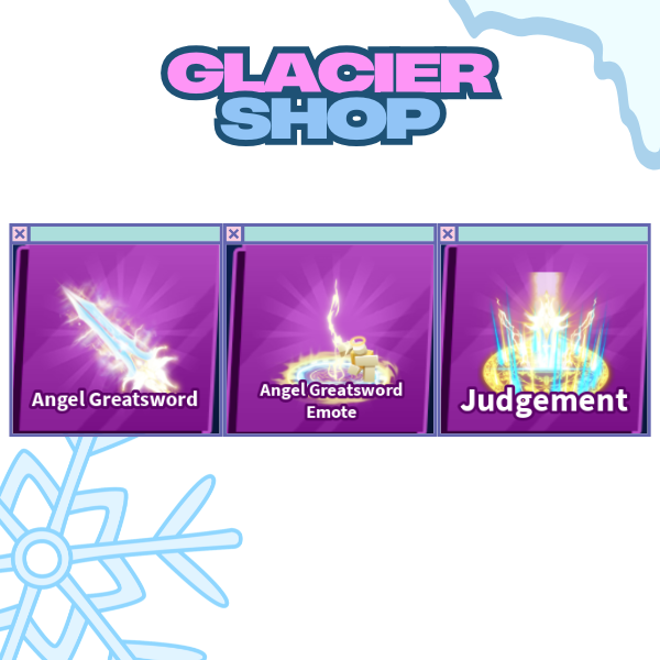 Angel Greatsword + Explosion + Emote ( Limited Set )