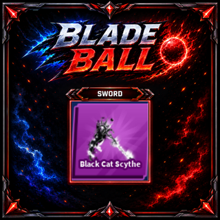 [ Limited Sword ] Black Cat Scythe | FAST DELIVERY✅